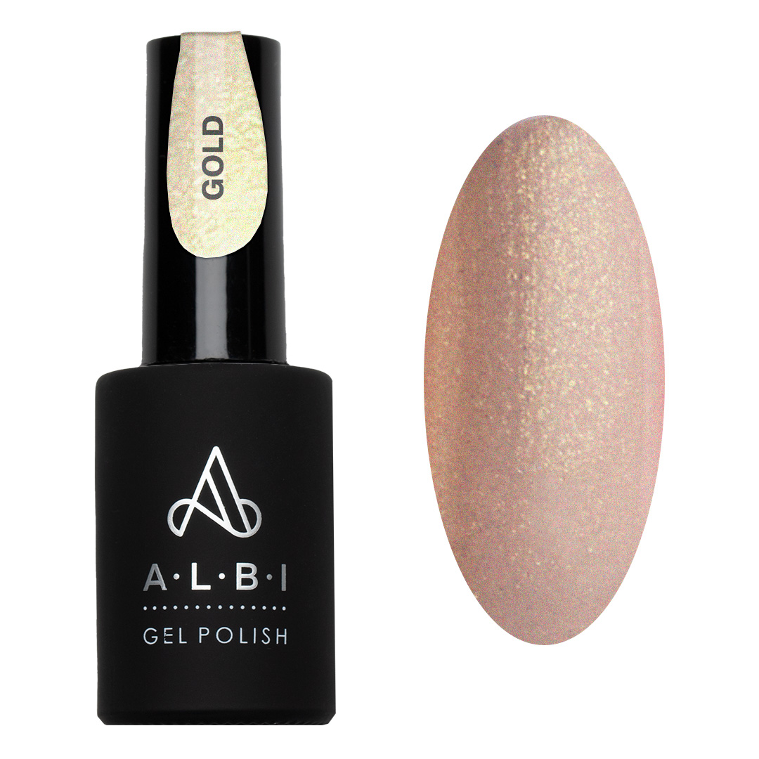 Gel polish Albi Butterfly GOLD