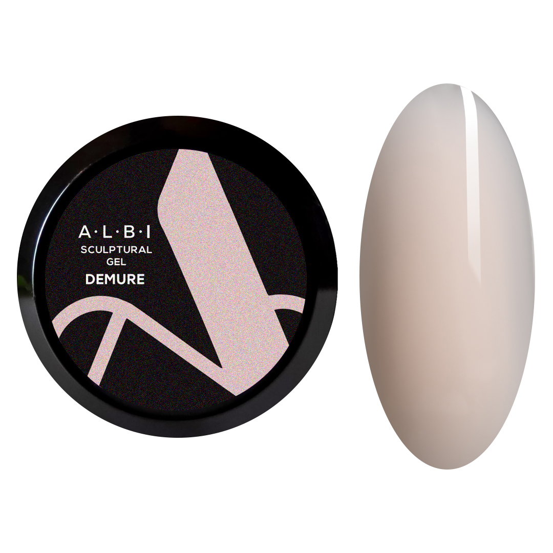 Sculptural jel ALBI DEMURE