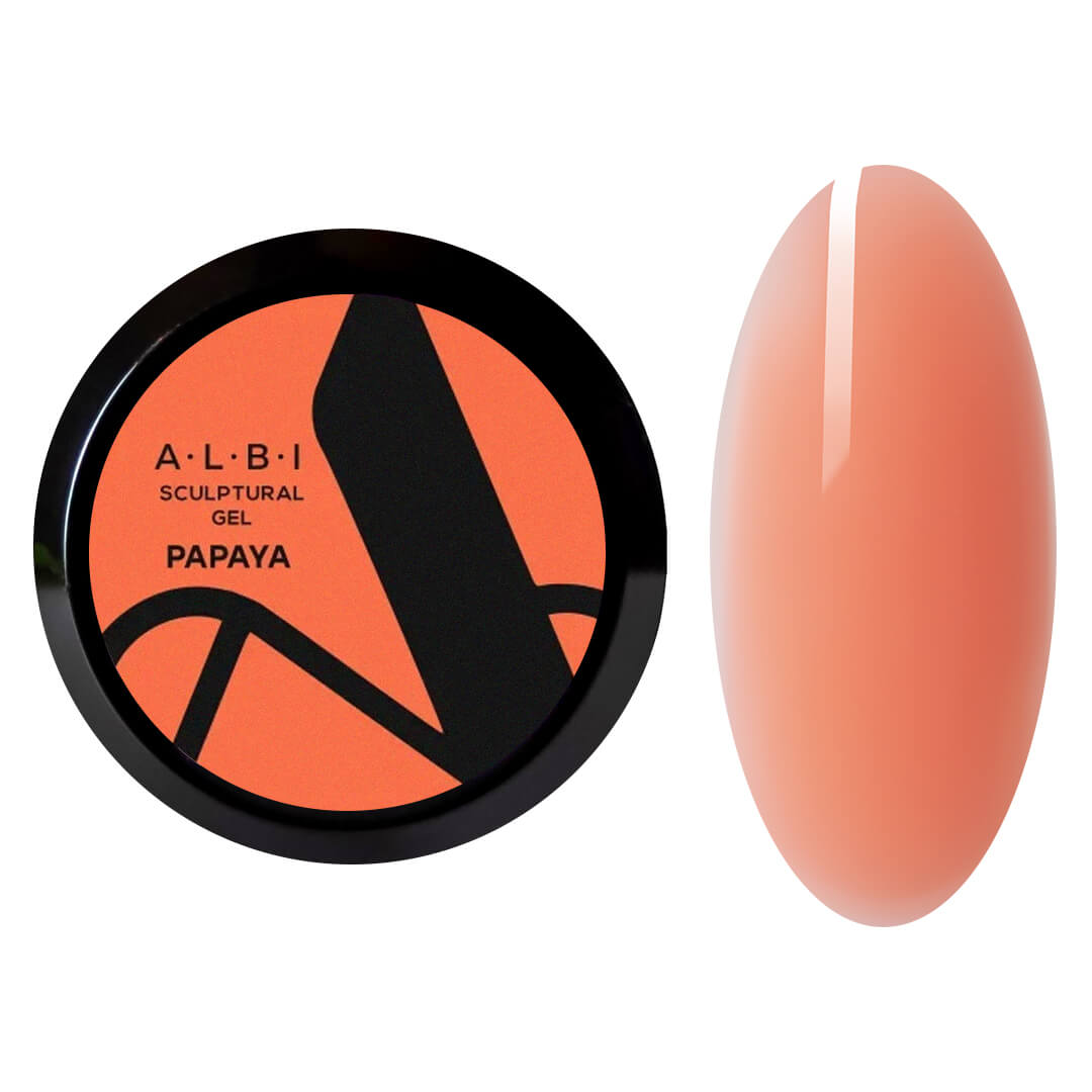 Sculptural jel ALBI PAPAYA
