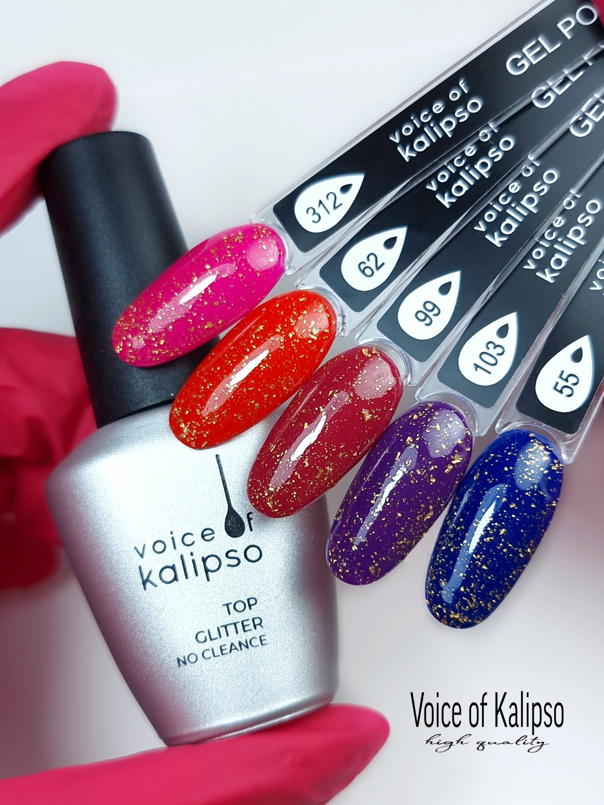 üst gLITTER BEZ LIPKOgO SLOYA üst gLITTER 03, 10 ml - 2