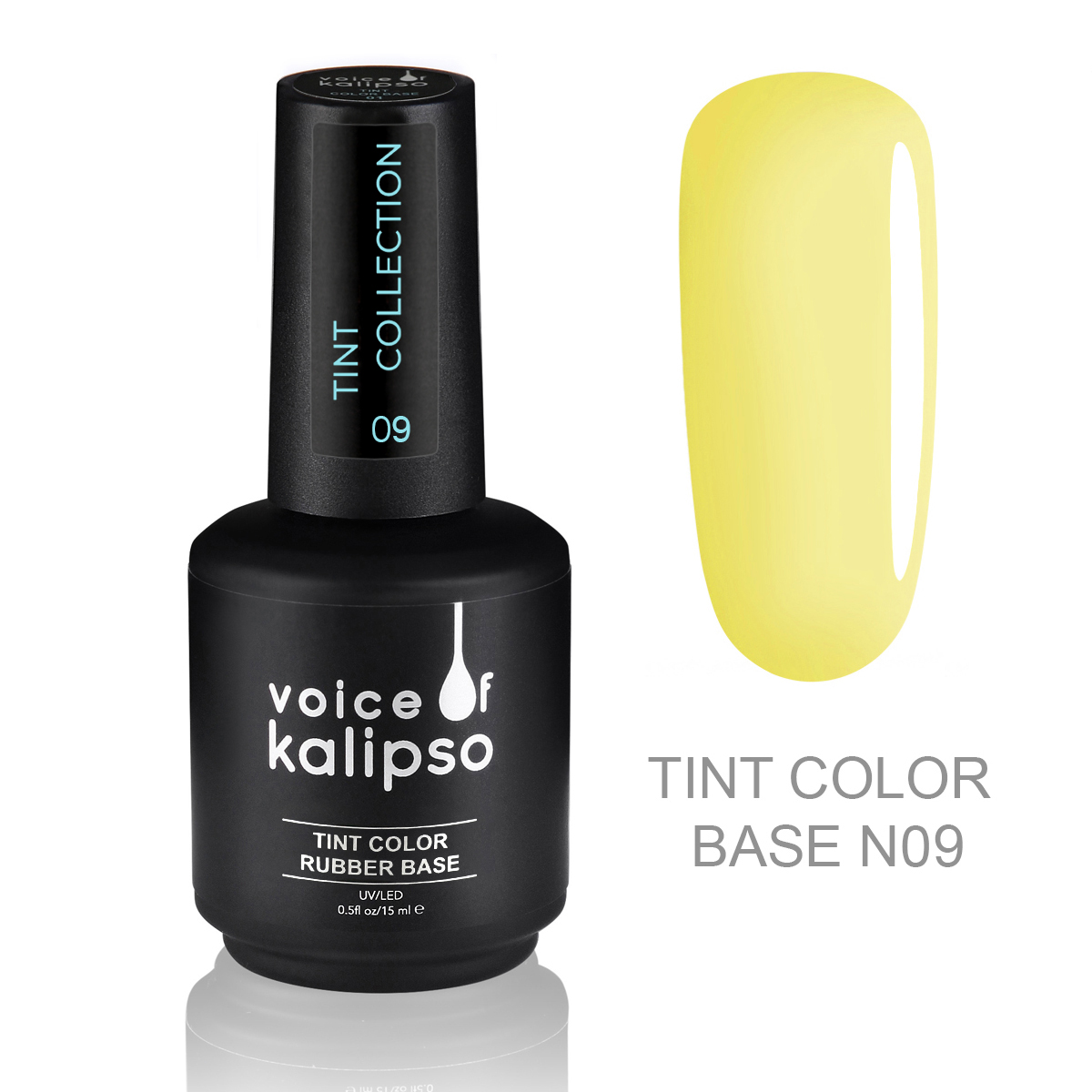 Kauchukovaya tsvetnaya baza Tint color 09, 15ml