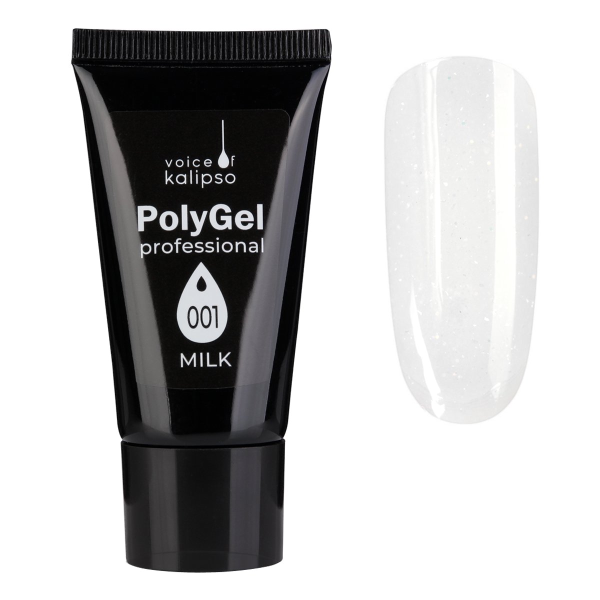 Polijelʹ molochnyy s shimmerom MILK No.001, 15 ml