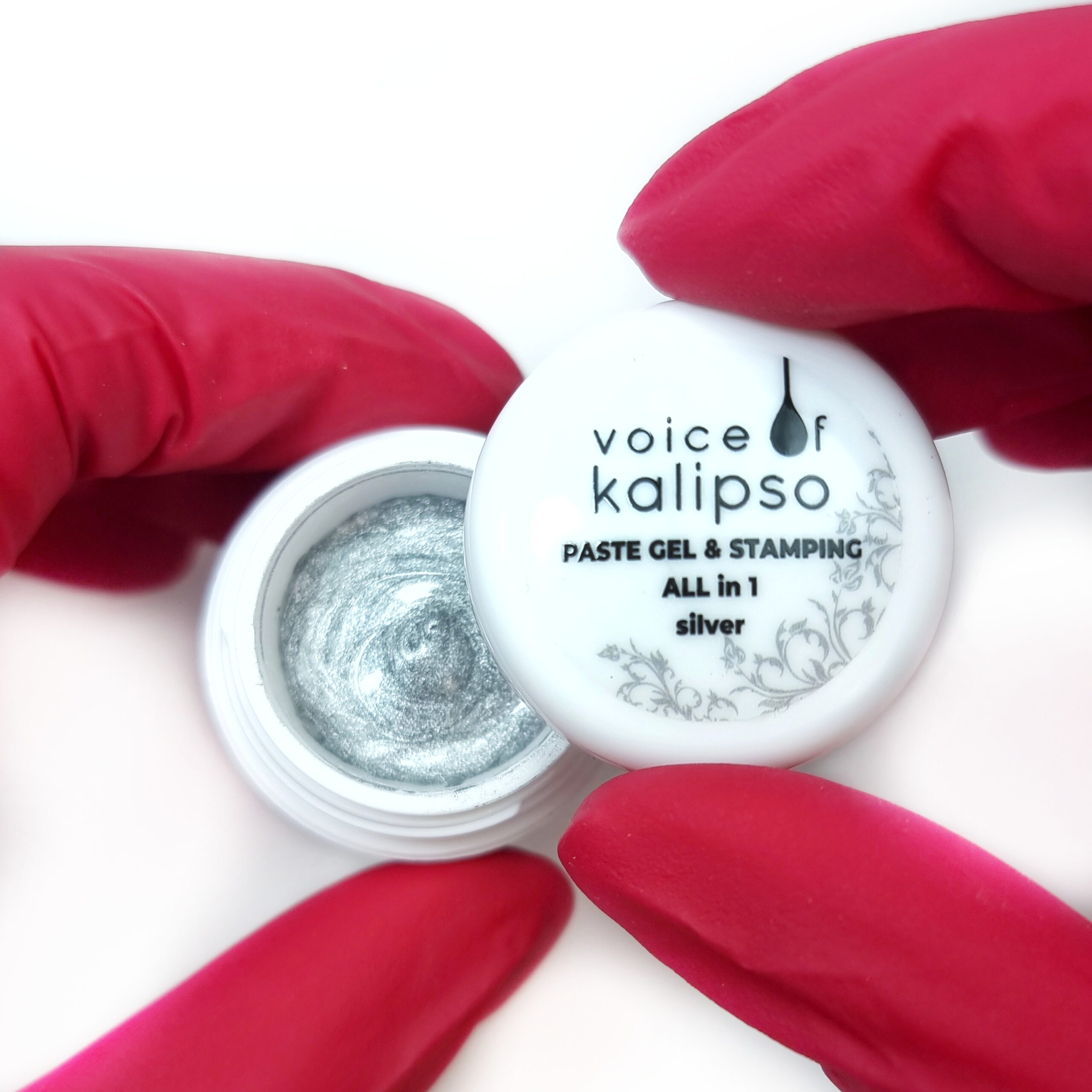 GELʹ PASTA PASTE GEL & STAMPING VOICE OF KALIPSO, SEREBRO, 5 ML - 3