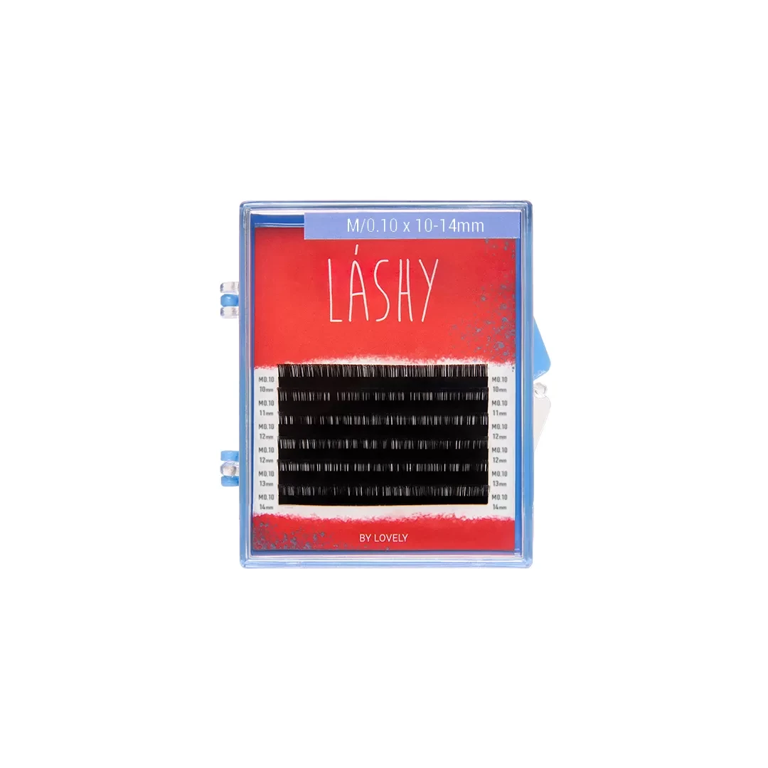 Black lashes LASHY - 6 lines - MIX (Clearance)