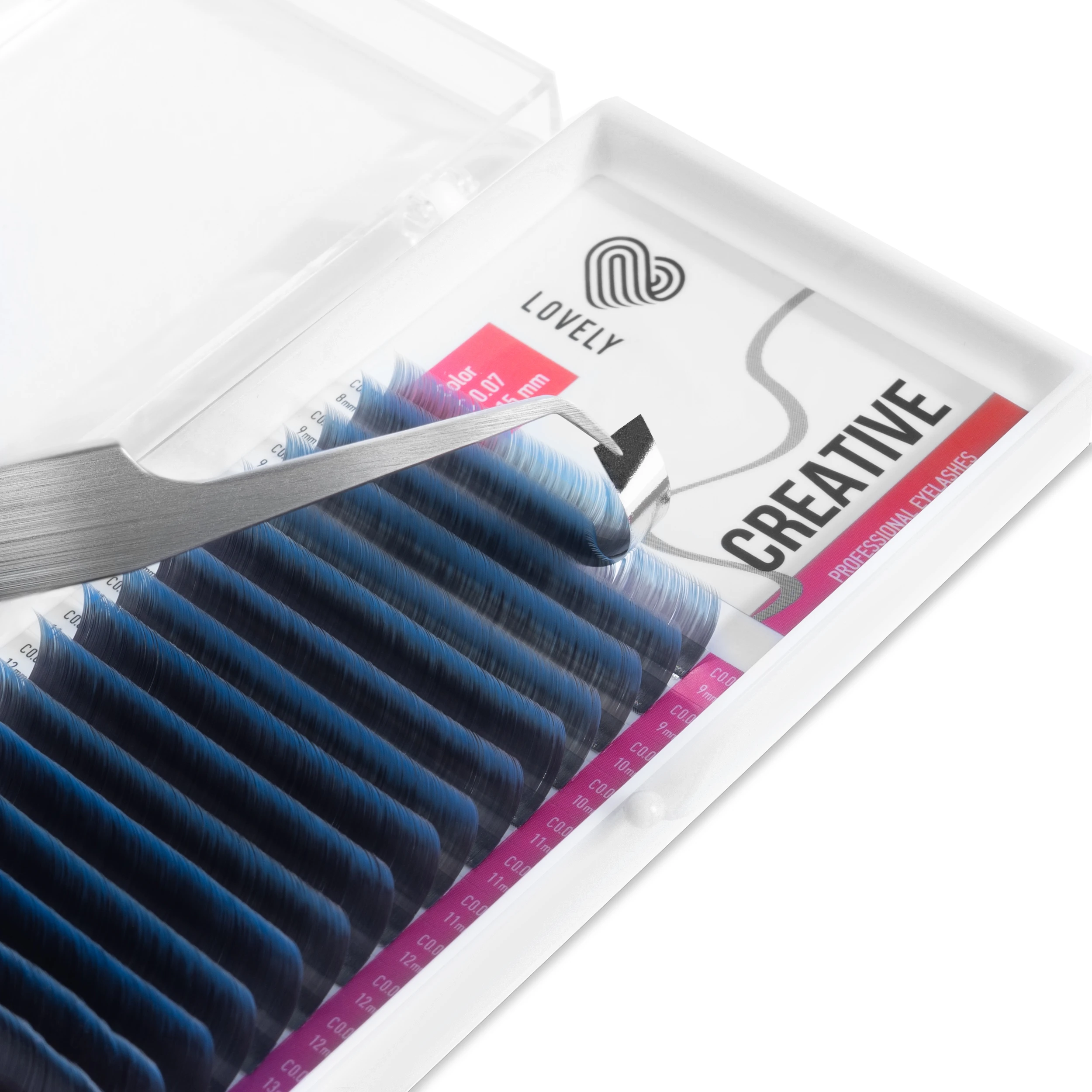 Lashes ombre siniye LOVELY Creative - 16 lines - MIX - 4