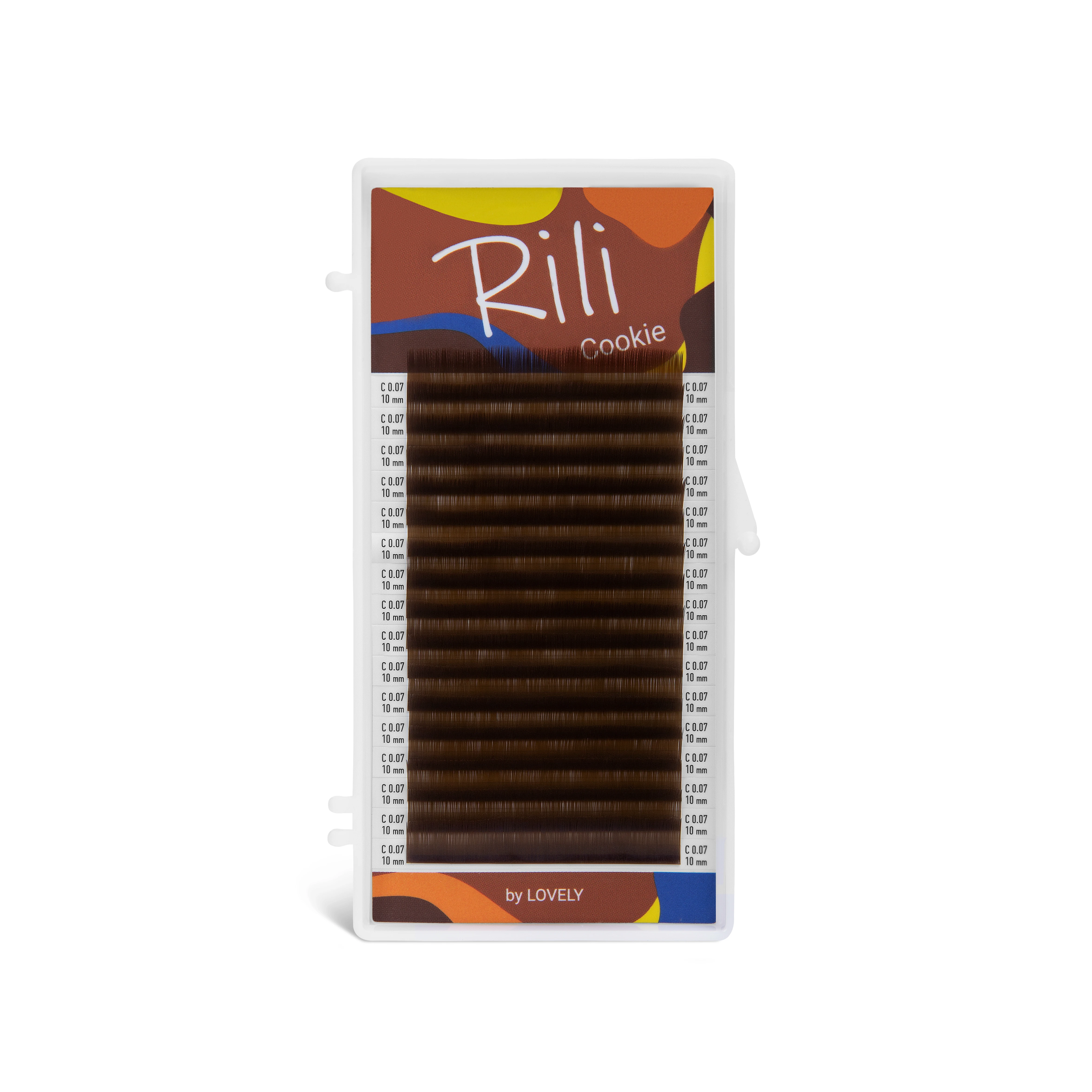Brown lashes Rili Cookie - 16 lines