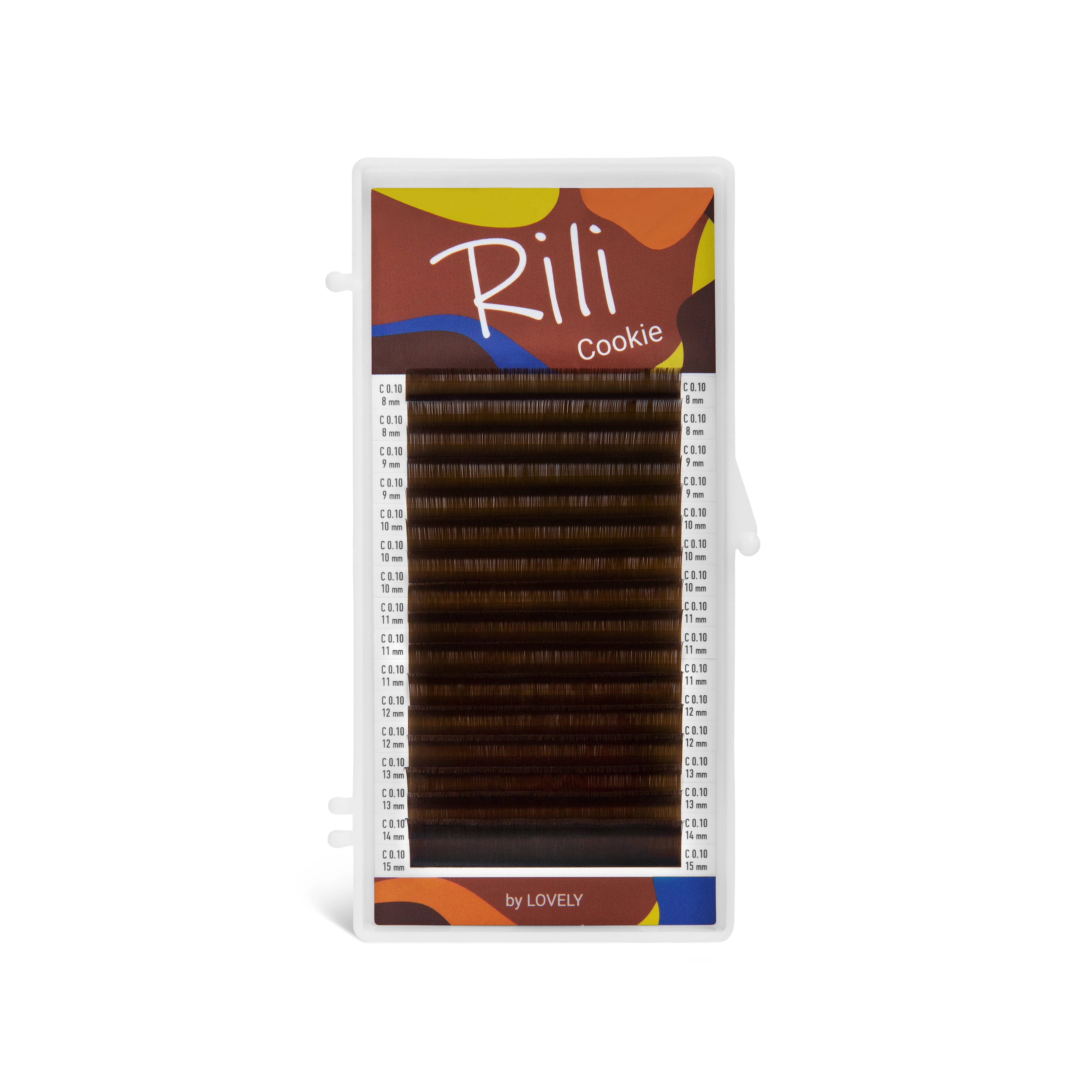 Brown lashes Rili Cookie - 16 lines - MIX