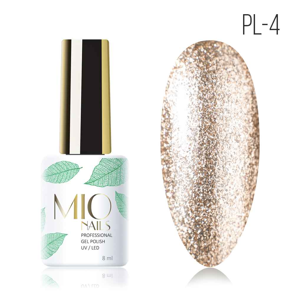 Gel Polish. PL-04. Platinum No. 04