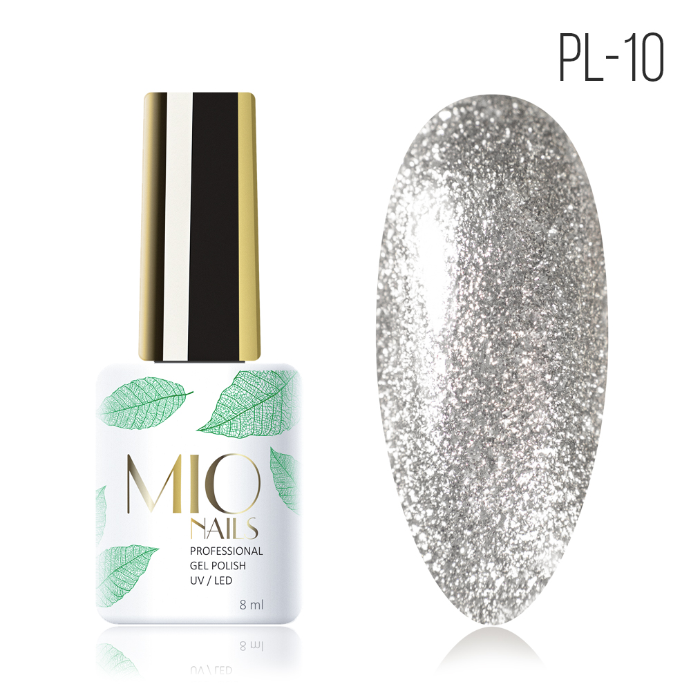 Gel Polish. PL-10. Platinum No. 10