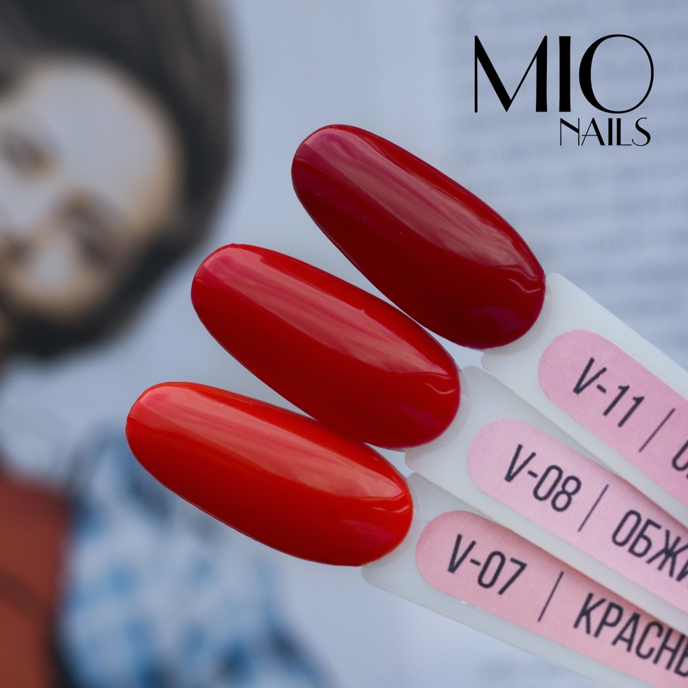 Gel Polish. V-07. Krasnyy mak - 3