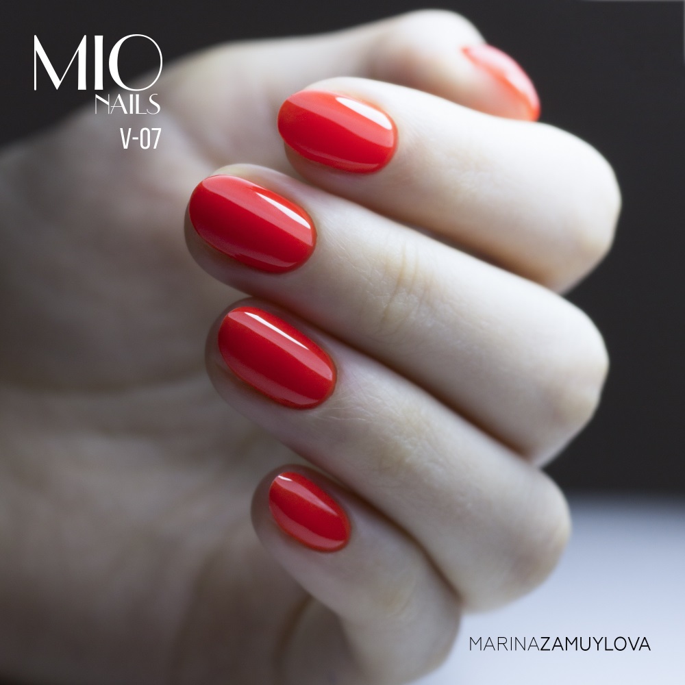Gel Polish. V-07. Krasnyy mak - 4