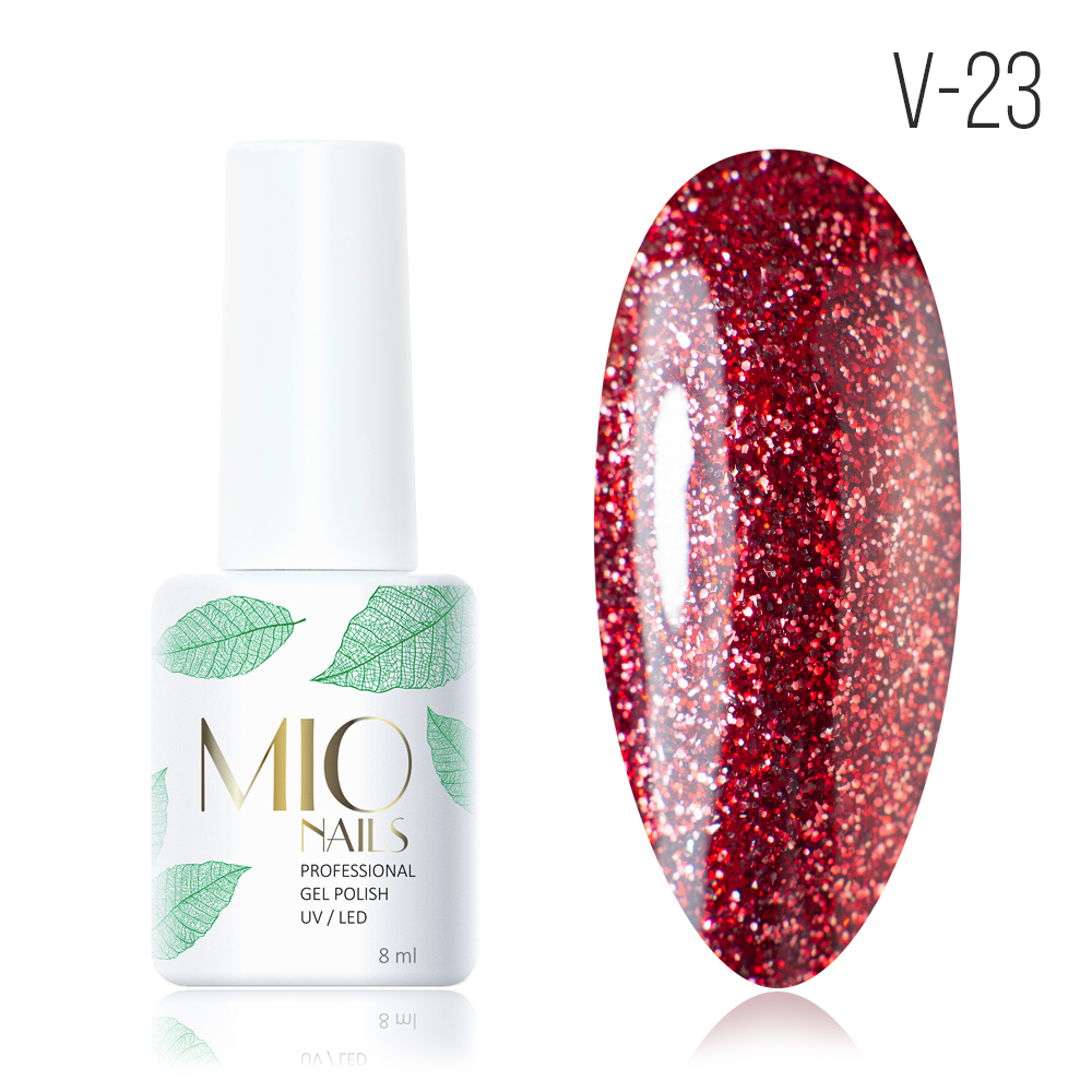 Gel Polish. V-23. Ognennyy rubin