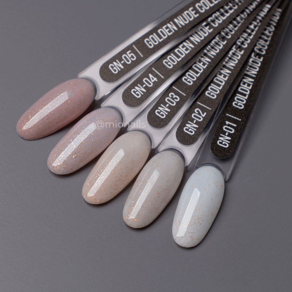 Gel Polish. GN-03. Golden Nude No. 03 - 3