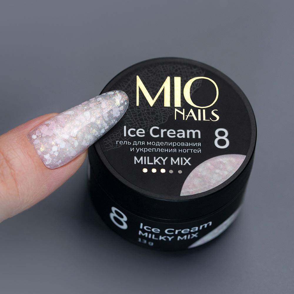 Gelʹ ICE CREAM GEL - MILKY MIX # 08 - 13 g