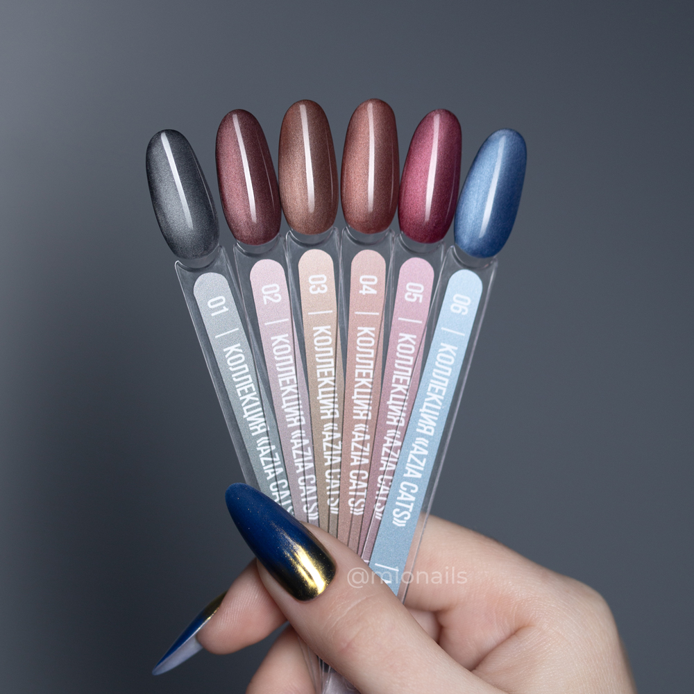 Gel Polish. Kollektsiya «Azia Cats» # 02 - 4